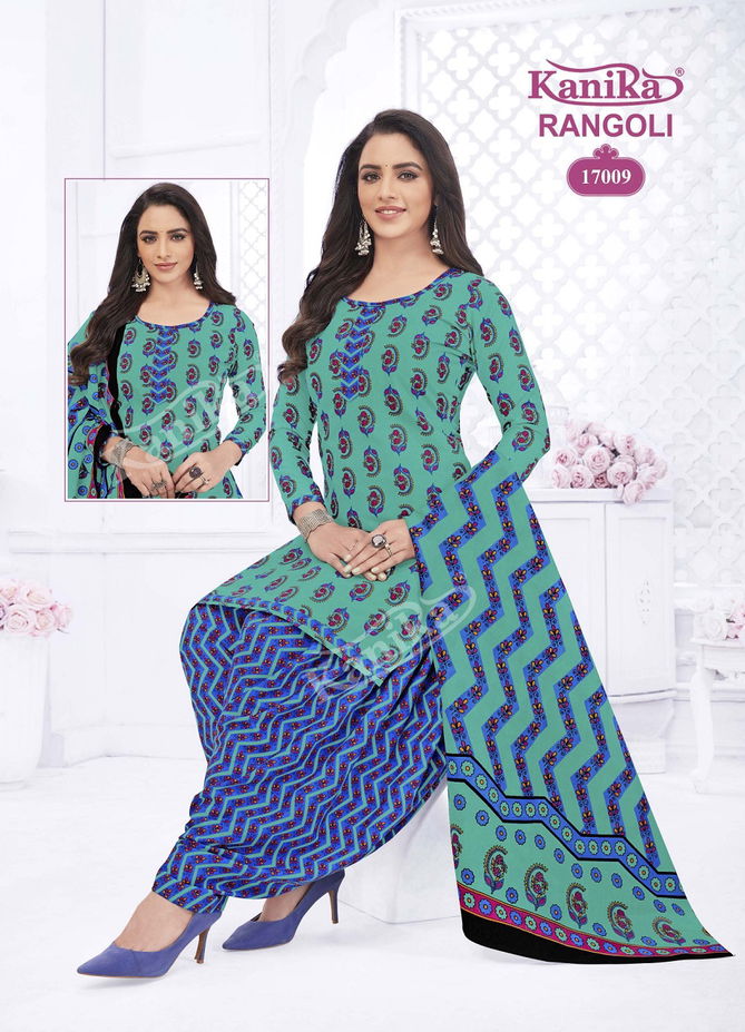 Rangoli Vol 17 By Kanika Readymade Cotton Salwar Suits Catalog